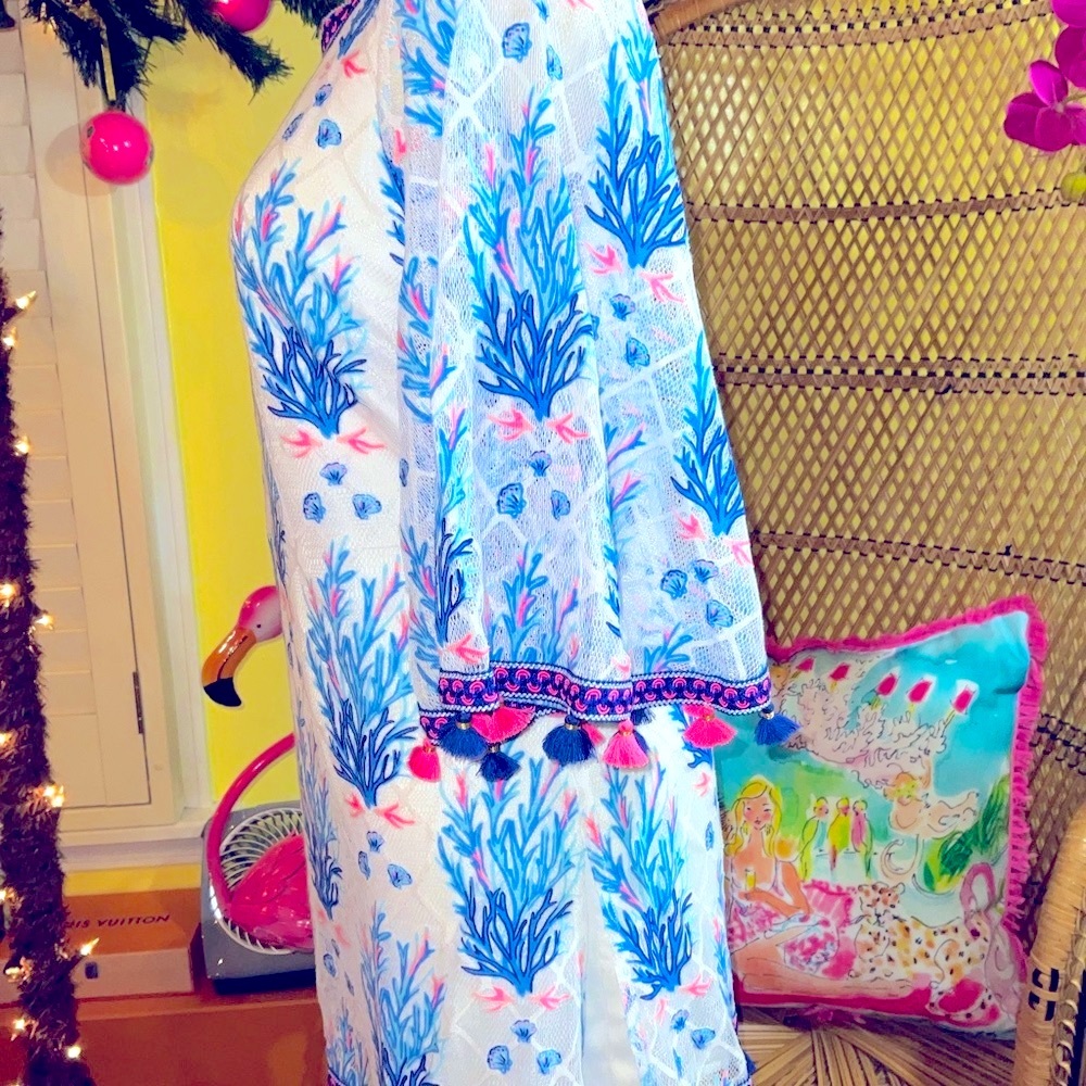 Lilly Pulitzer NWT Jackelin Romper Seaspray Off Shore Gorgeous Size 00,0 - Picture 8 of 16